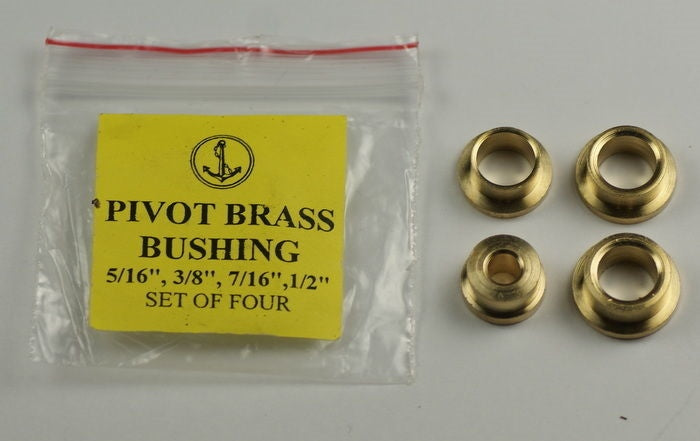 4x Grandfather Clock bushes brass pivot bush bushing mixed sizes spares repairs
